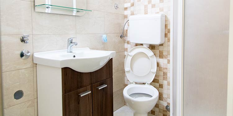 Kupatilo obloženo pločicama